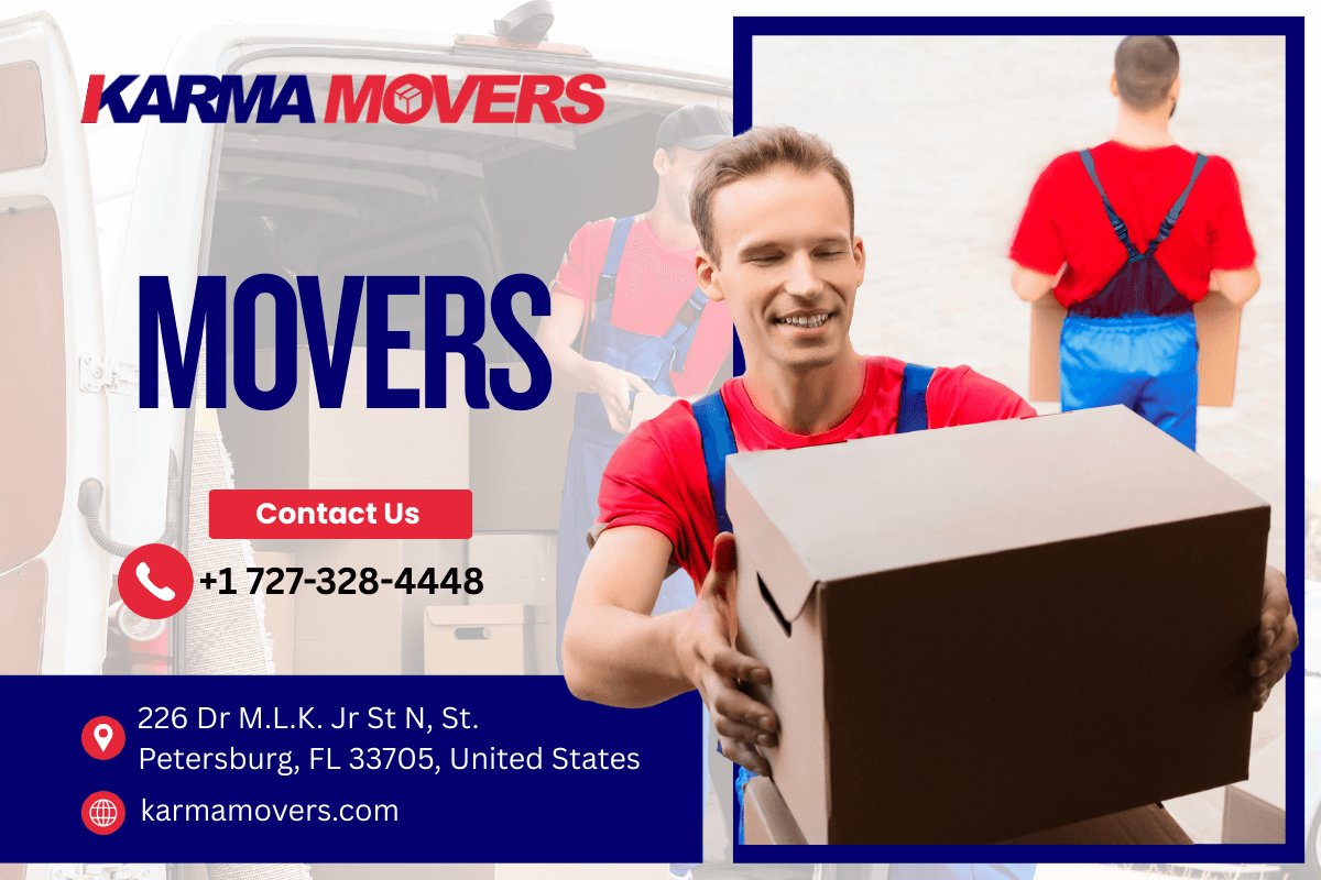 Efficient apartment move completed by professional movers in St. Pete FL