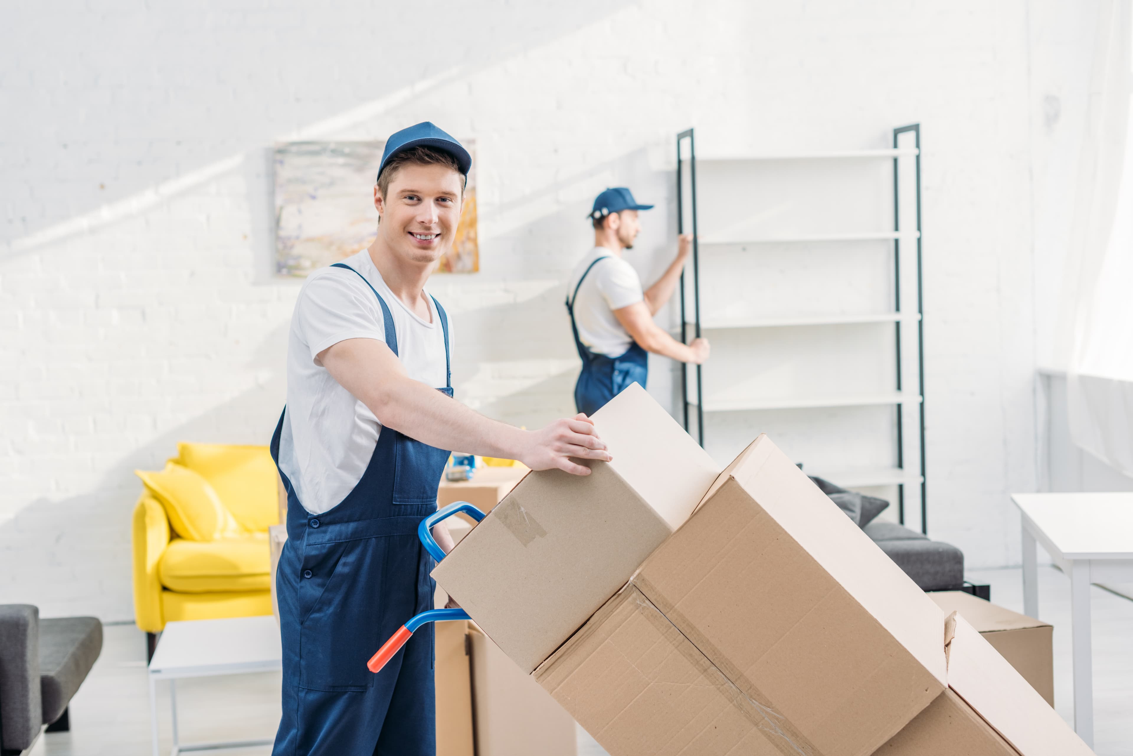 Secure monitored storage vault for Karma Movers clients