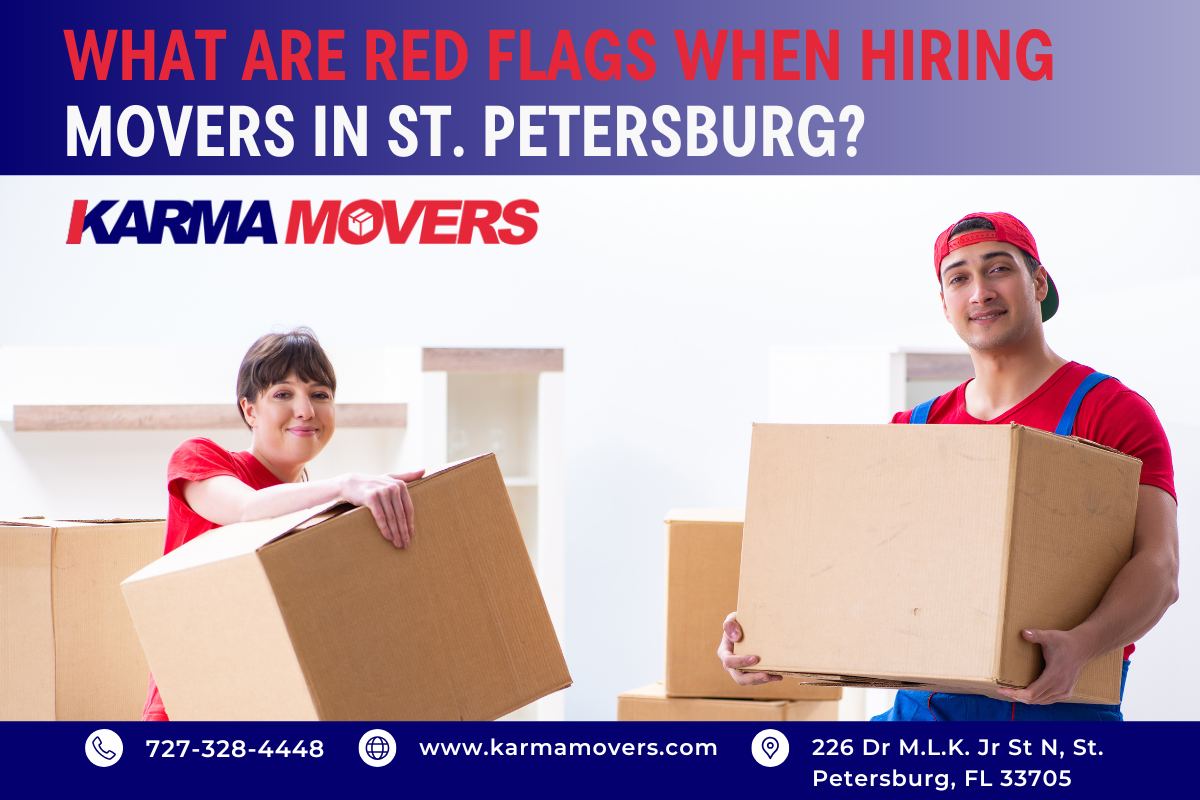 Red flags when hiring movers