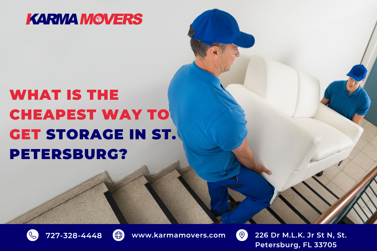 Storage unit rental cost in St. Petersburg